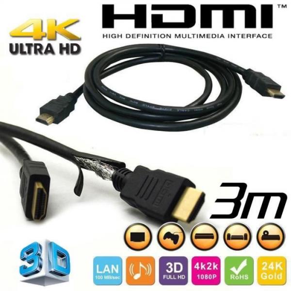 CABLE HDMI 3M